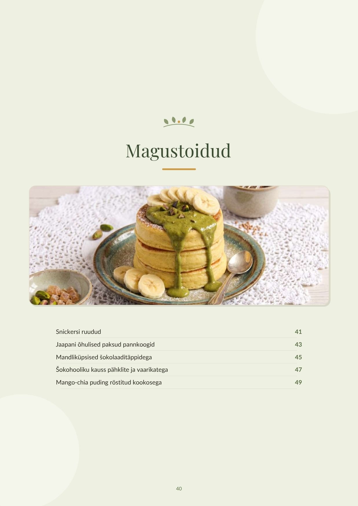 Retseptikogumik koos toitumissoovitustega - stabiilsem veresuhkur, väiksem magusaisu ja kergem enesetunne - Image 5